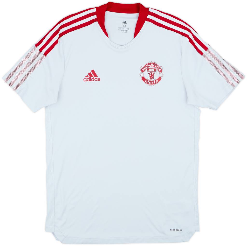 2021-22 Manchester United adidas Training Shirt - 6/10 - (M)