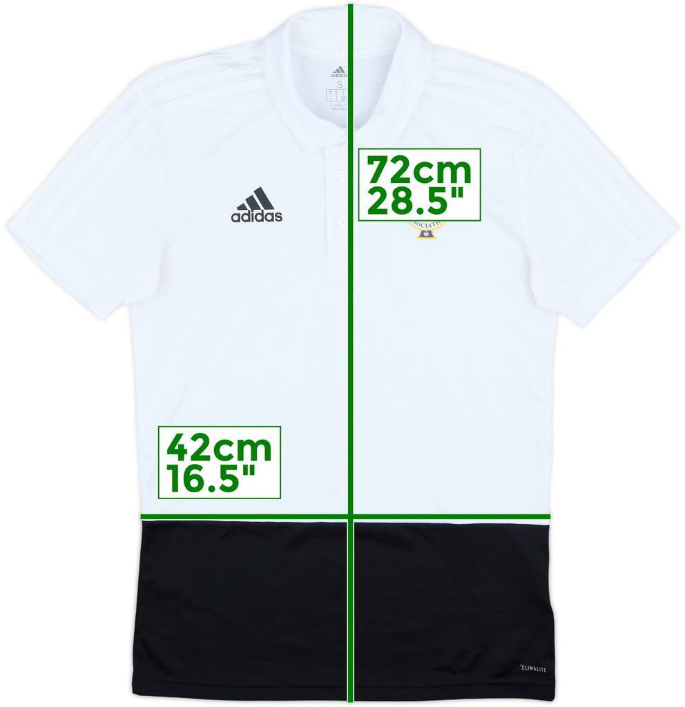 2018-19 Northern Ireland adidas Polo Shirt - 5/10 - (S)