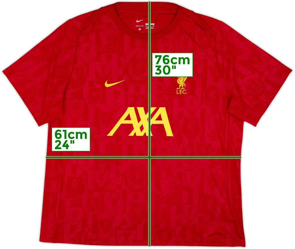 2024-25 Liverpool Nike Training Shirt - 10/10 - (XXL)