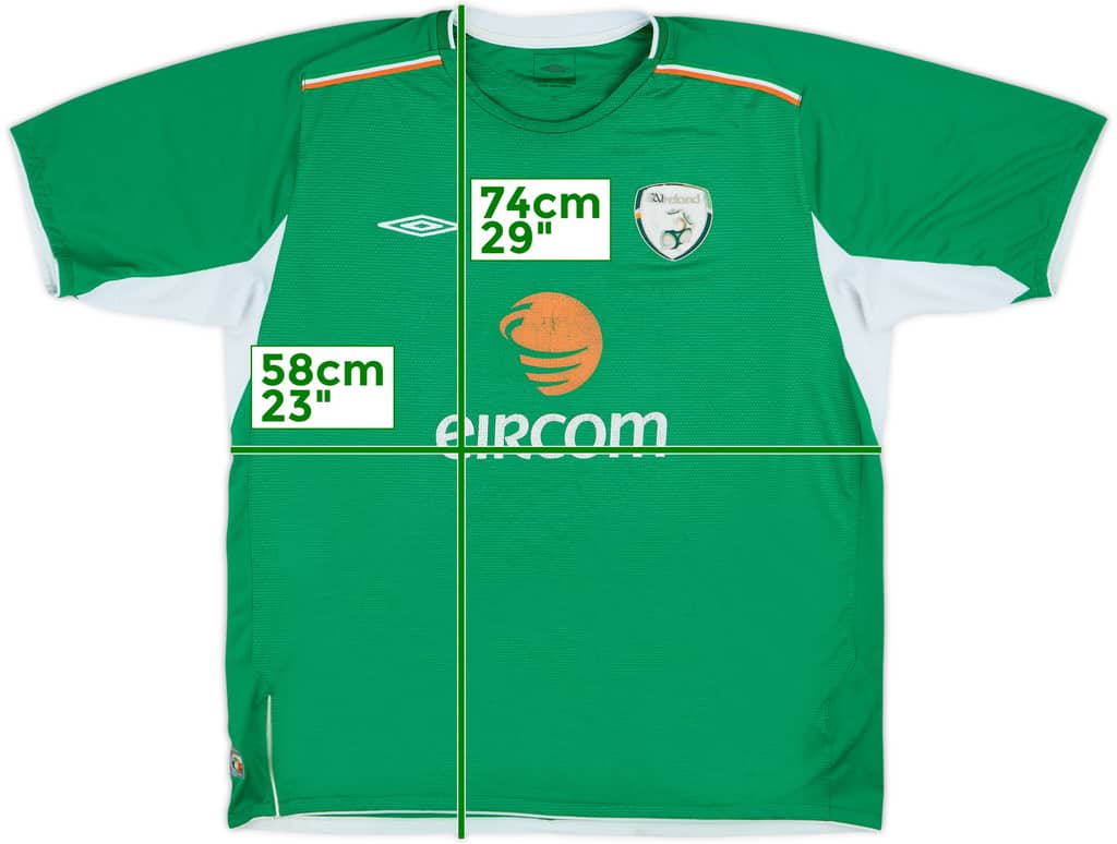2004-06 Ireland Home Shirt - 3/10 - (XL)