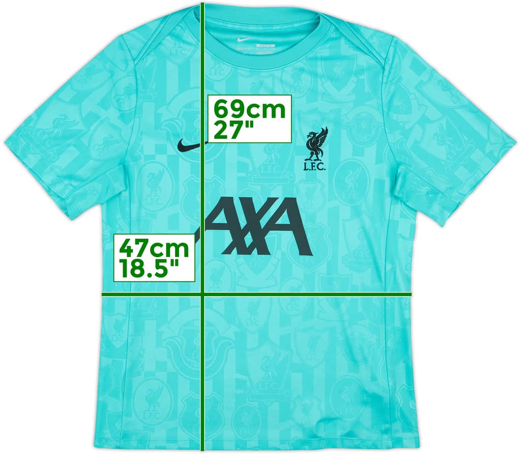 2024-25 Liverpool Nike Training Shirt - 9/10 - (M)