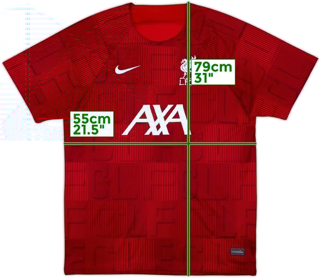 2021-22 Liverpool Nike Training Shirt - 6/10 - (L)