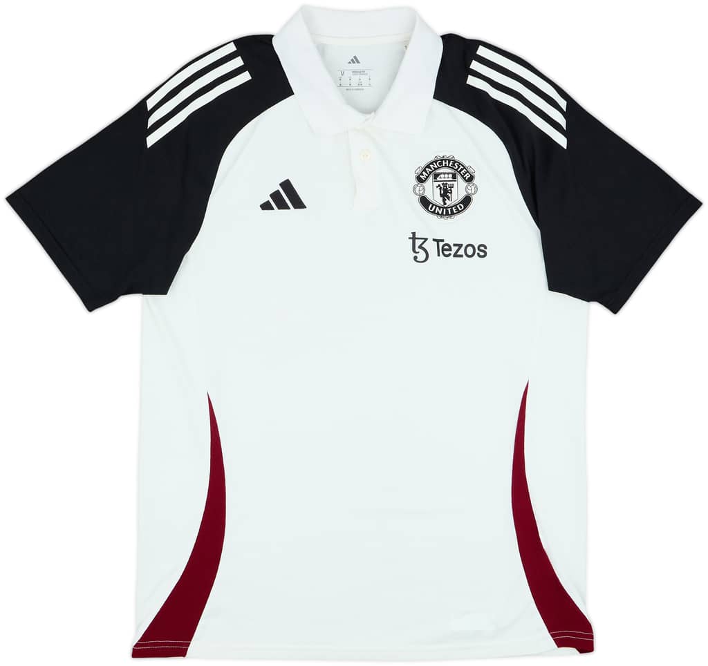 2024-25 Manchester United adidas Polo Shirt - 7/10 - (M)
