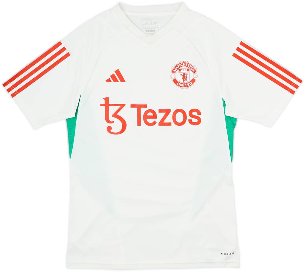 2023-24 Manchester United adidas Training Shirt - 10/10 - (S)