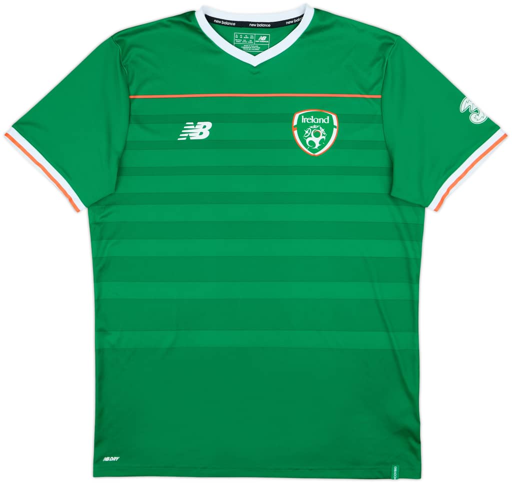 2017-18 Ireland New Balance Training Shirt - 8/10 - (XL)