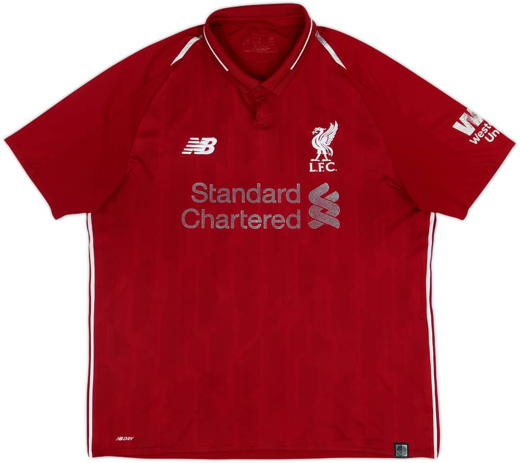 2018-19 Liverpool Home Shirt - 4/10 - (L)