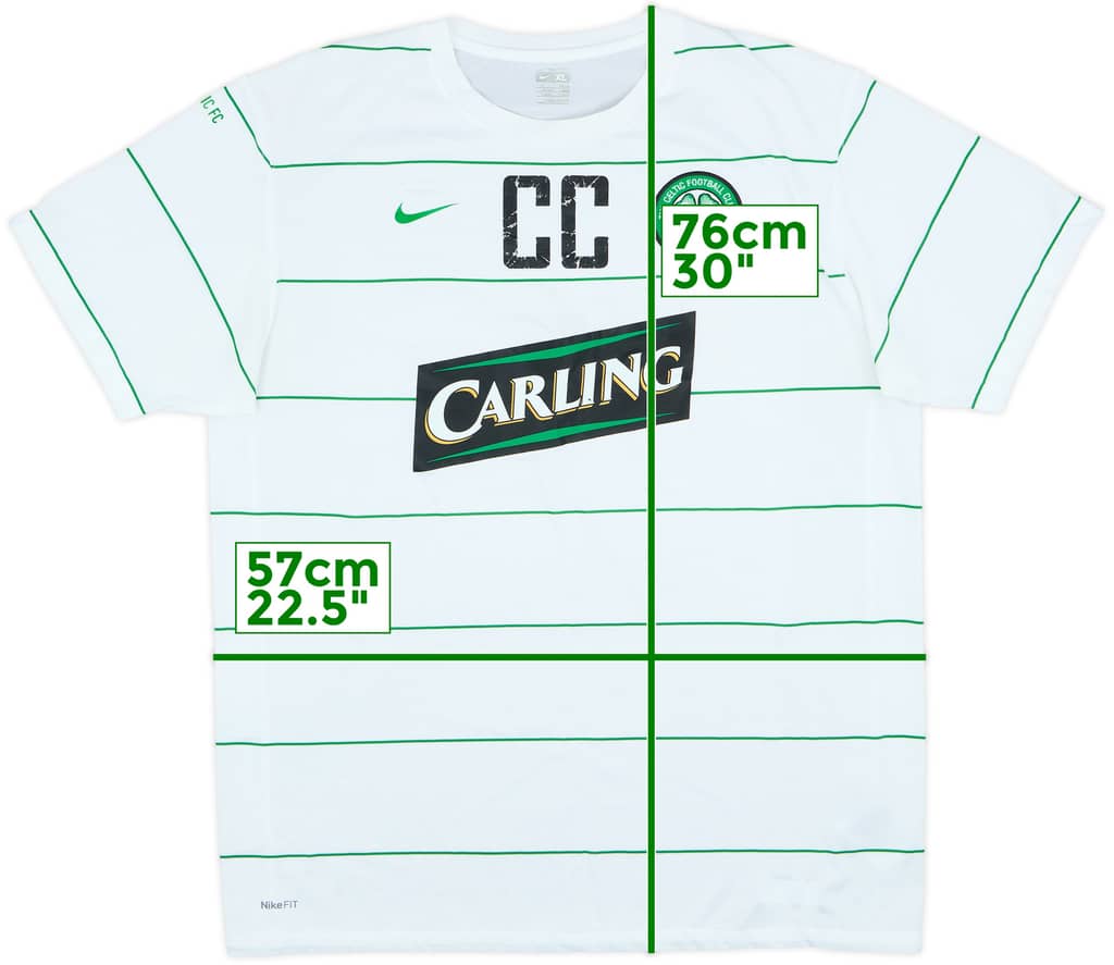 2008-09 Celtic Staff Issue Nike Training Shirt CC - 5/10 - (XL)
