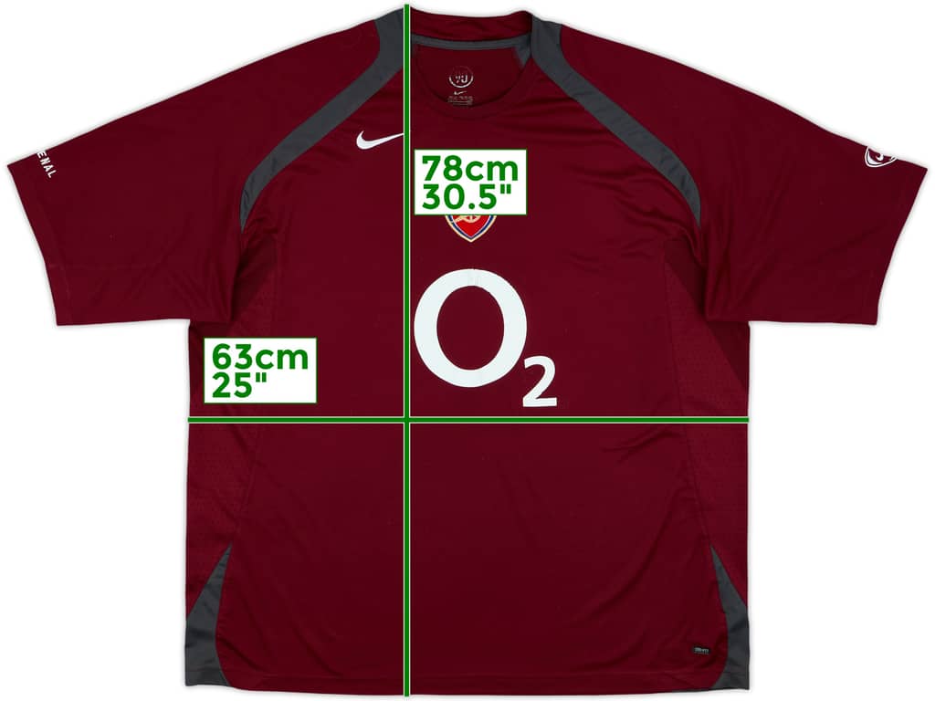 2005-06 Arsenal Nike Training Shirt - 6/10 - (XXL)