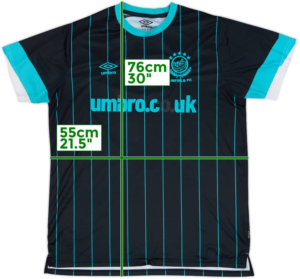 2021-22 Linfield Away Shirt - 4/10 - (L)