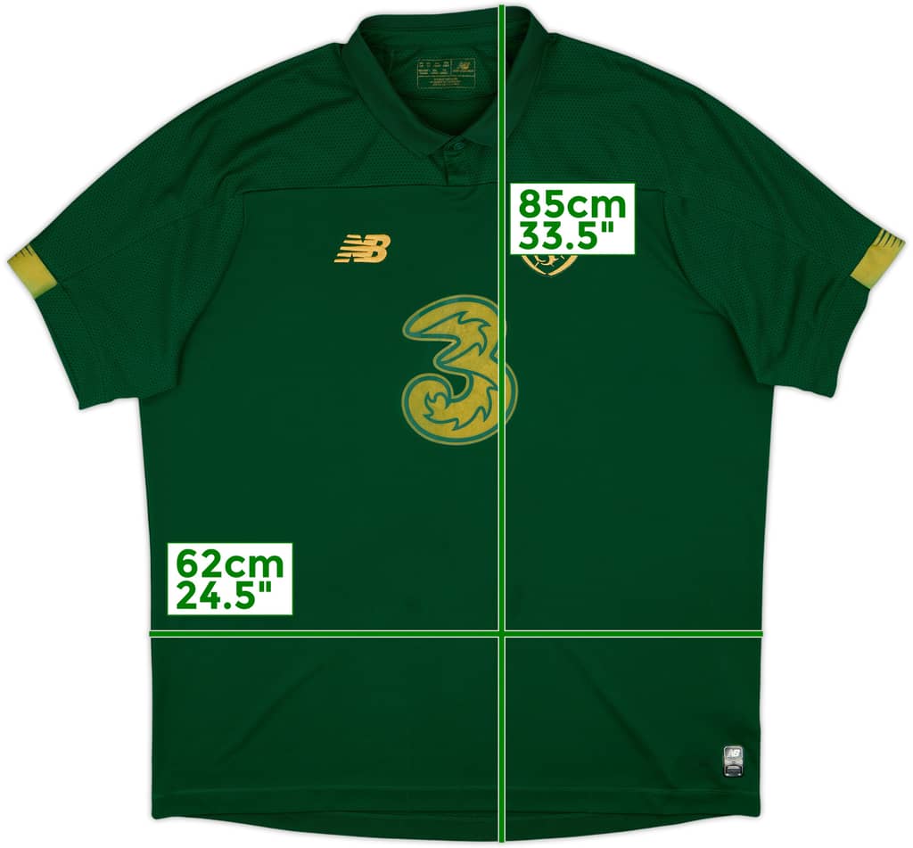 2019-20 Ireland Home Shirt - 6/10 - (XXL)