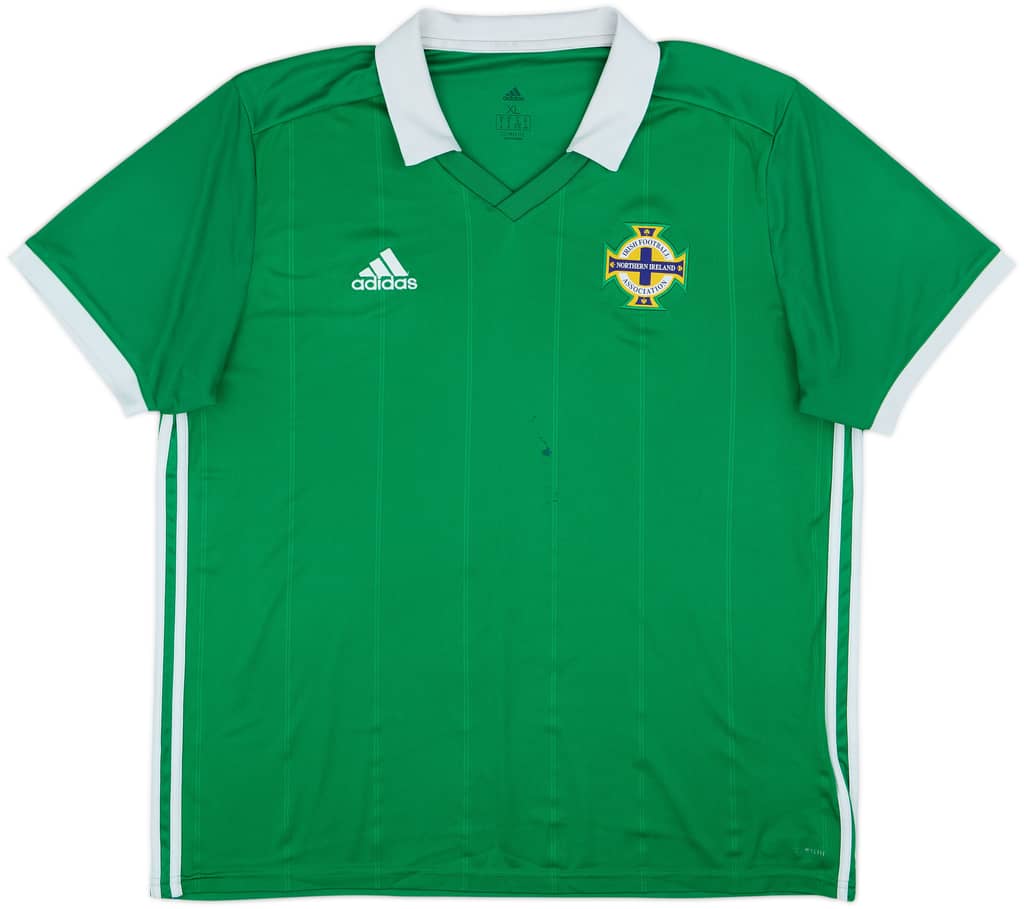 2018-19 Northern Ireland Home Shirt - 7/10 - (XL)