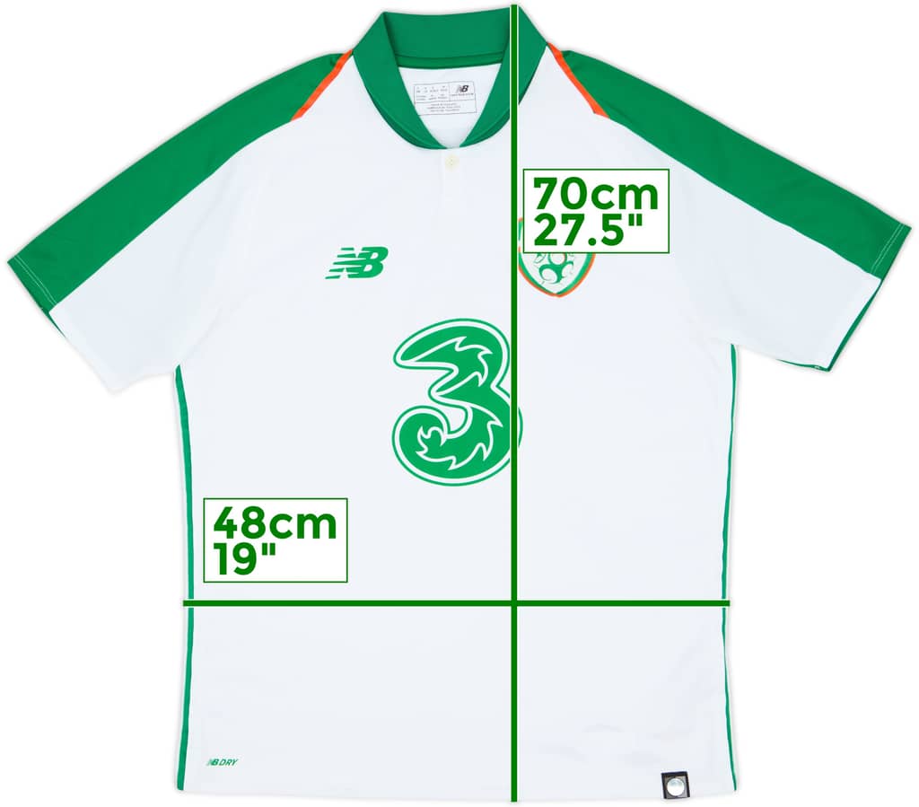 2018-19 Ireland Away Shirt - 8/10 - (S)