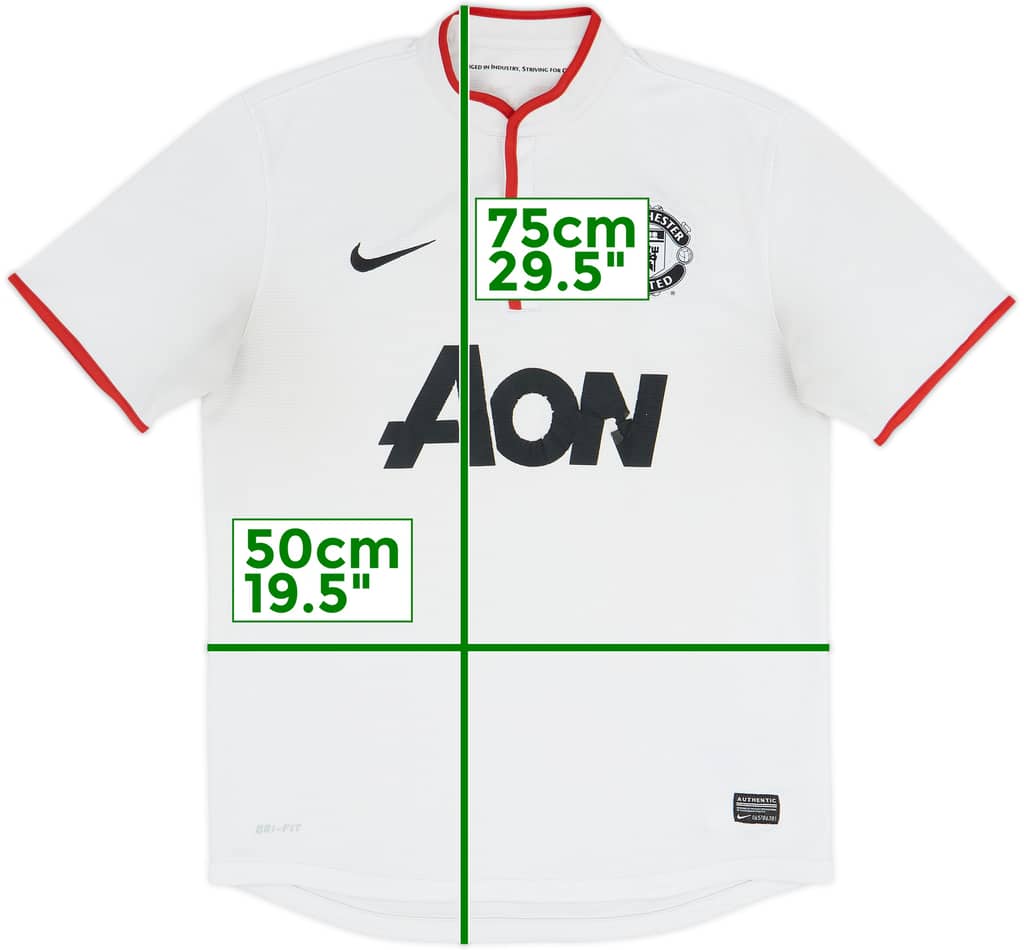 2012-14 Manchester United Away Shirt - 4/10 - (M)