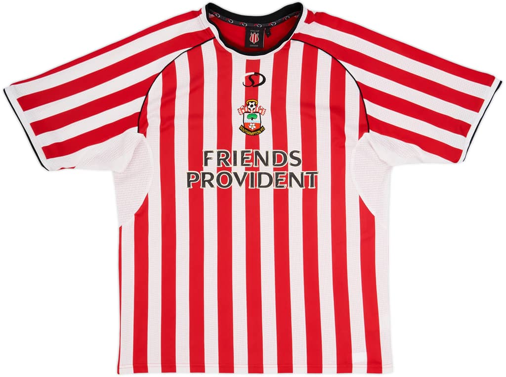 2003-04 Southampton 'UEFA Cup' Home Shirt - 8/10 - (L)