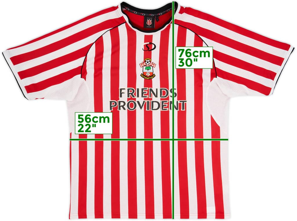 2003-04 Southampton 'UEFA Cup' Home Shirt - 8/10 - (L)