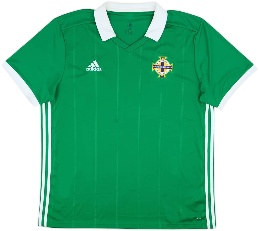 2018-19 Northern Ireland Home Shirt - 7/10 - (XL)