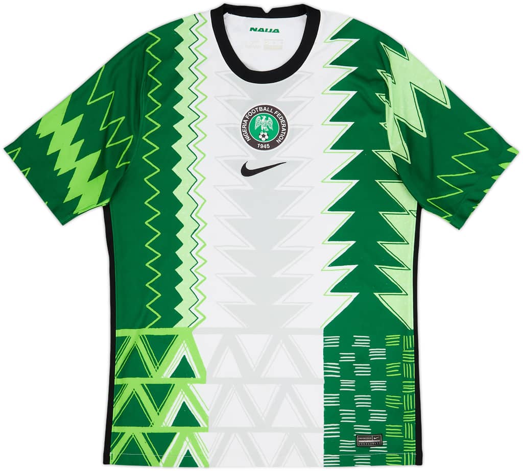 2020-21 Nigeria Home Shirt - 9/10 - (M)