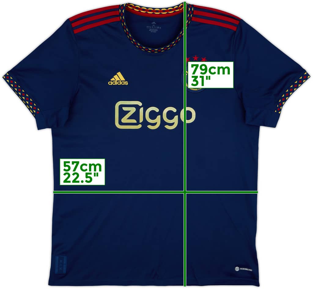 2022-23 Ajax Away Shirt - 5/10 - (XL)