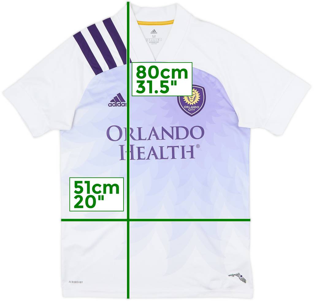 2020-22 Orlando City Away Shirt - 8/10 - (M)