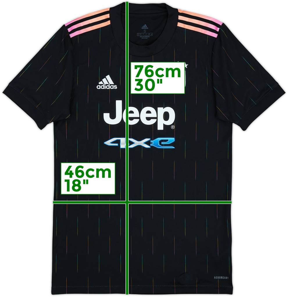 2021-22 Juventus Away Shirt - 10/10 - (S)