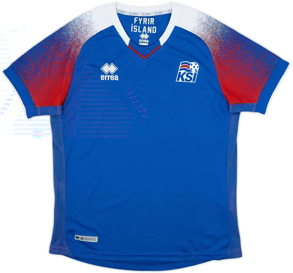 2018-19 Iceland Home Shirt - 8/10 - (S)
