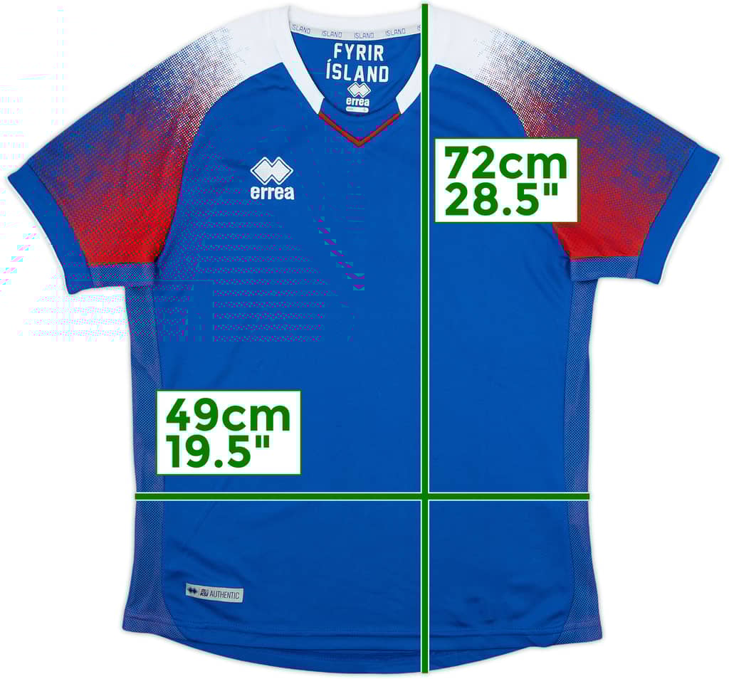2018-19 Iceland Home Shirt - 8/10 - (S)