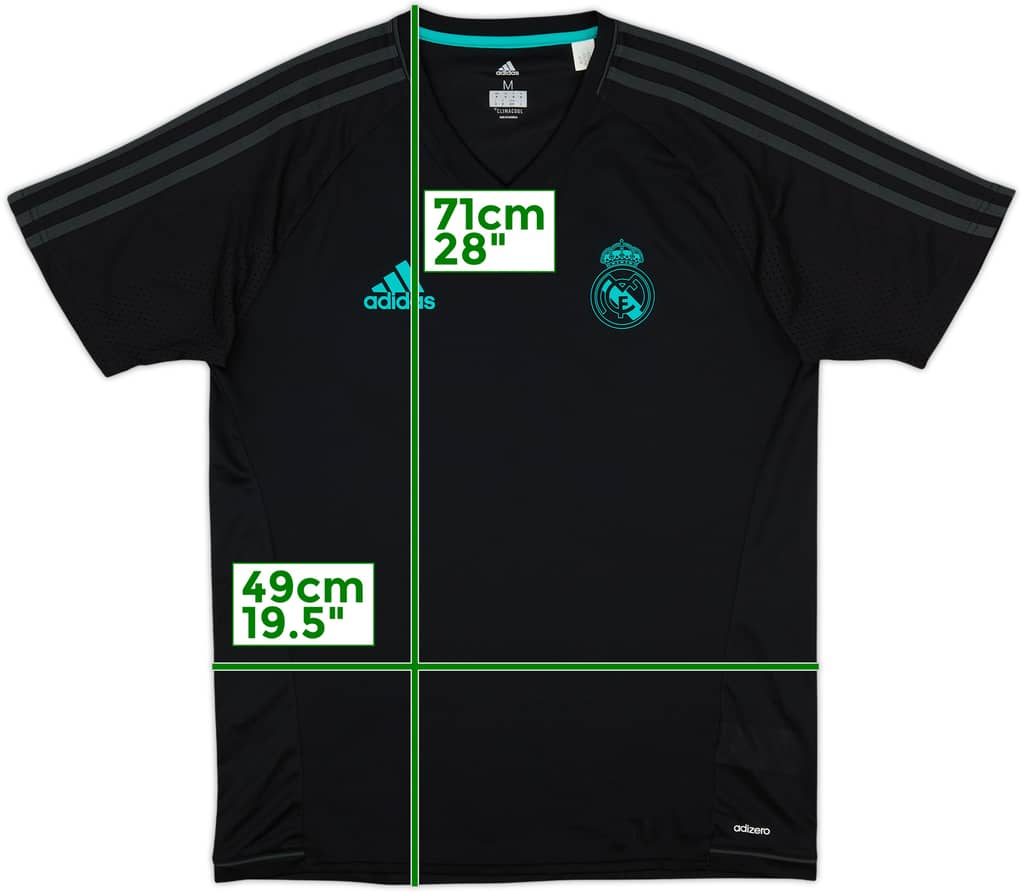 2017-18 Real Madrid adizero Training Shirt - 10/10 - (M)