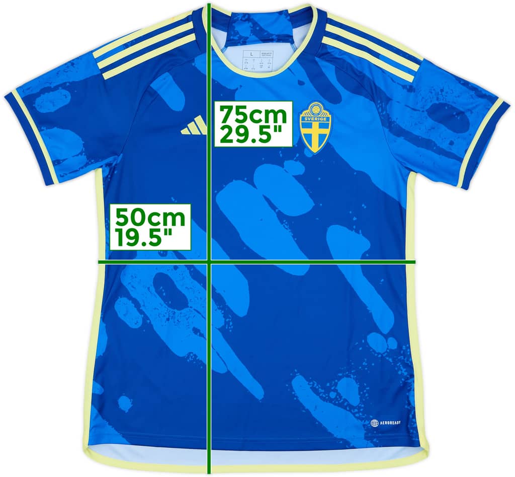 2023-24 Sweden Women's Away Shirt - 10/10 - (Women's L)