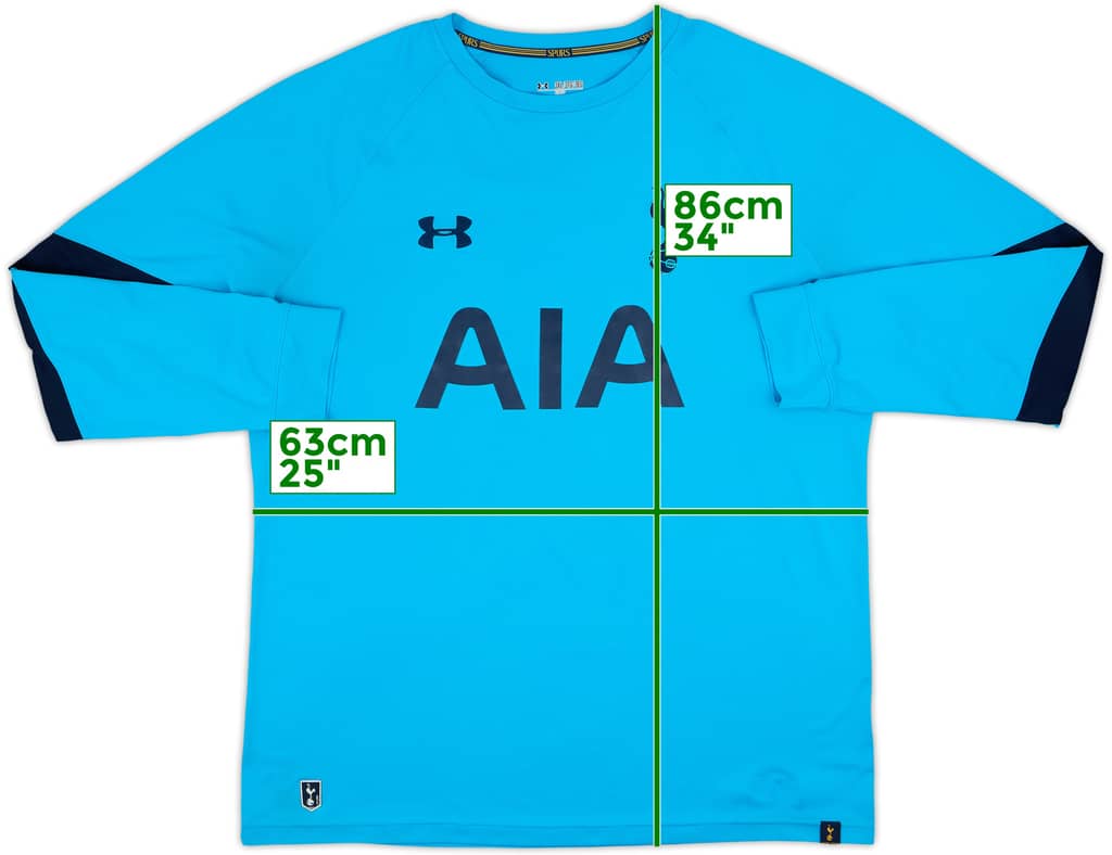 2016-17 Tottenham Under Armour Training Top - 9/10 - (3XL)