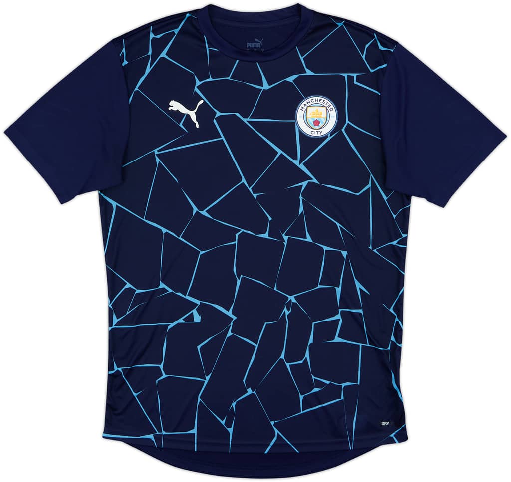2019-20 Manchester City Puma Training Shirt - 8/10 - (L)