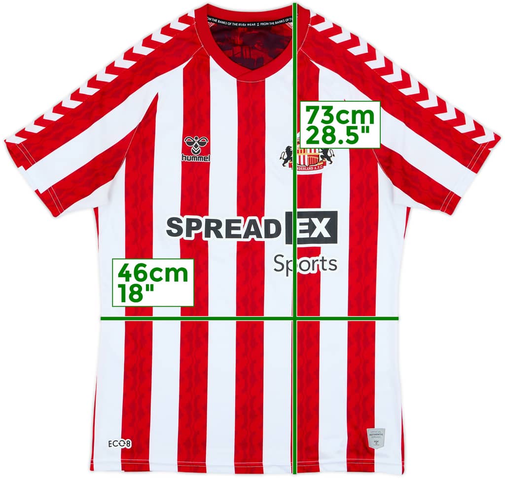2024-25 Sunderland Home Shirt - 6/10 - (M)
