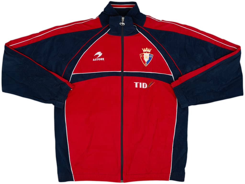 2000-01 Osasuna Player Issue Astore Track Jacket - 8/10 - (L)
