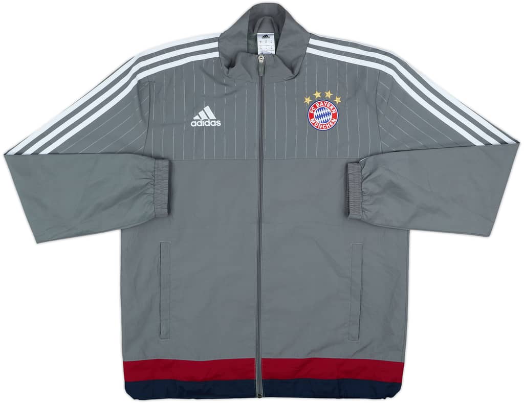 2015-16 Bayern Munich adidas Track Jacket - 6/10 - (M)
