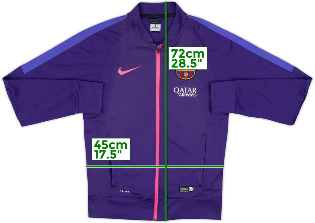 2015-16 Barcelona Nike Track Jacket - 5/10 - (S)