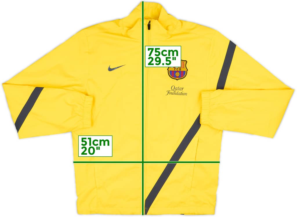 2011-12 Barcelona Nike Track Jacket - 8/10 - (S)