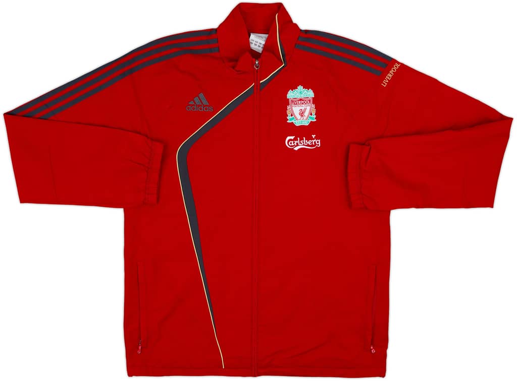 2009-10 Liverpool adidas Track Jacket - 8/10 - (M/L)