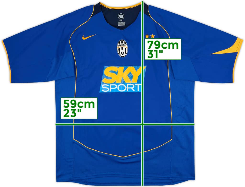 2004-05 Juventus Third Shirt - 7/10 - (XL)