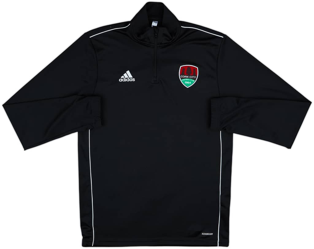 2021-22 Cork City adidas 1/4 Zip Drill Top - 8/10 - (M)