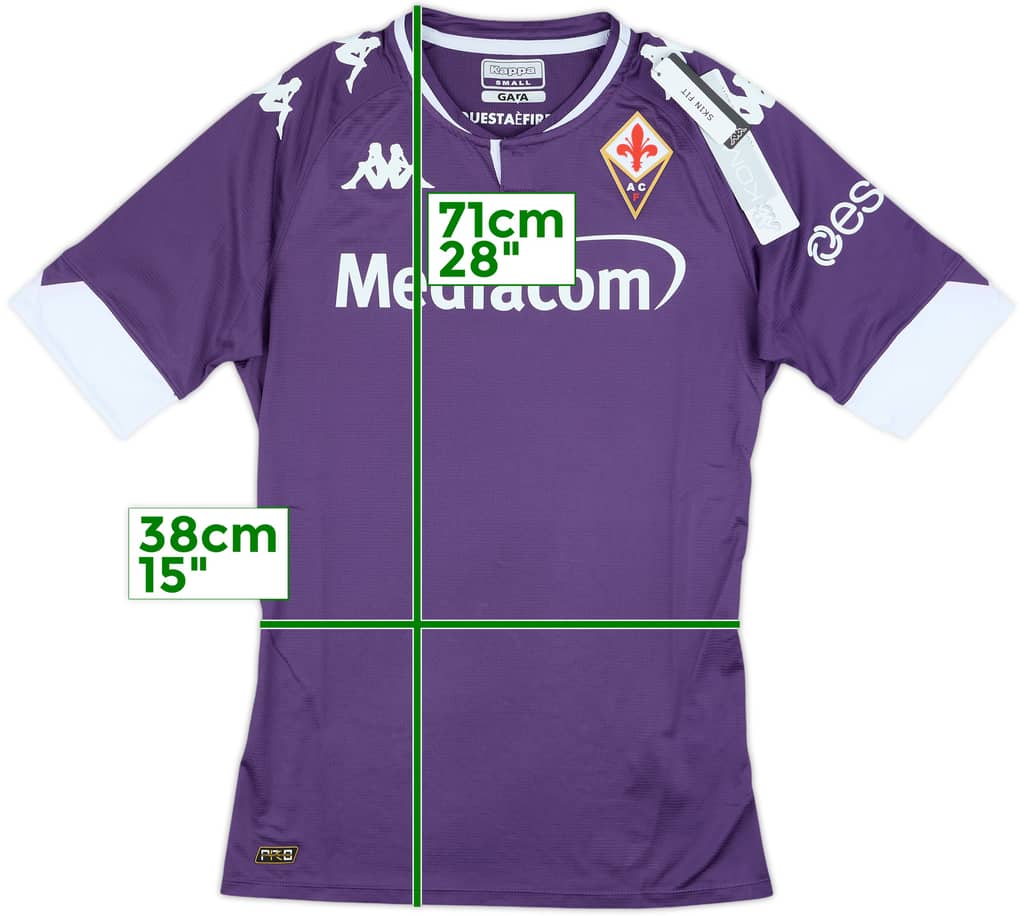 2020-21 Fiorentina Player Issue Home Shirt (S)