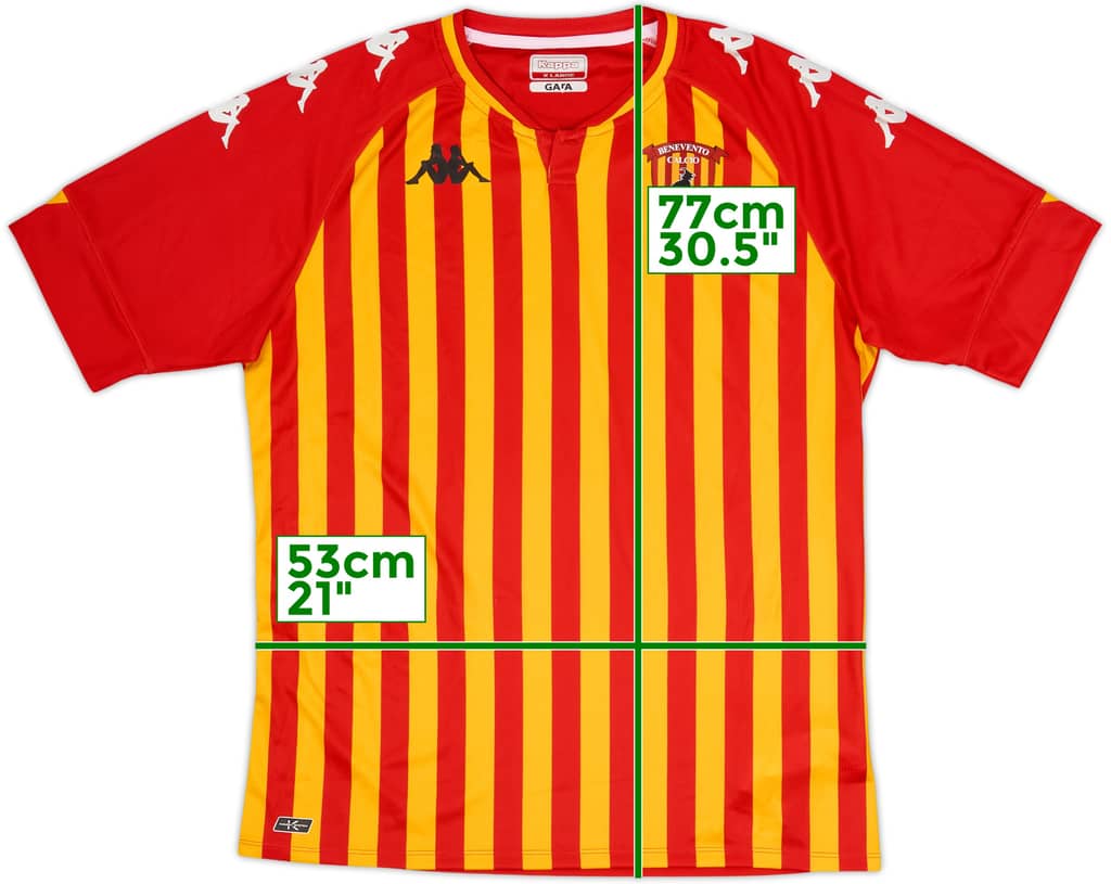 2020-21 Benevento Home Shirt - 8/10 - (XL)