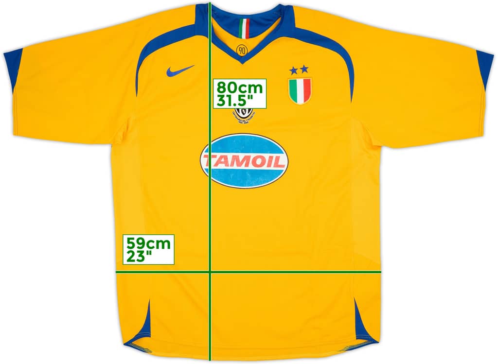 2005-06 Juventus Third Shirt - 6/10 - (XL)