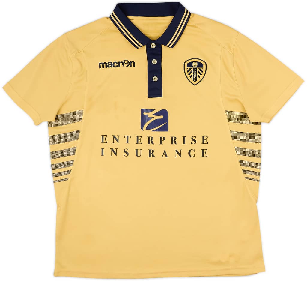 2013-14 Leeds Macron Polo Shirt - 7/10 - (M)