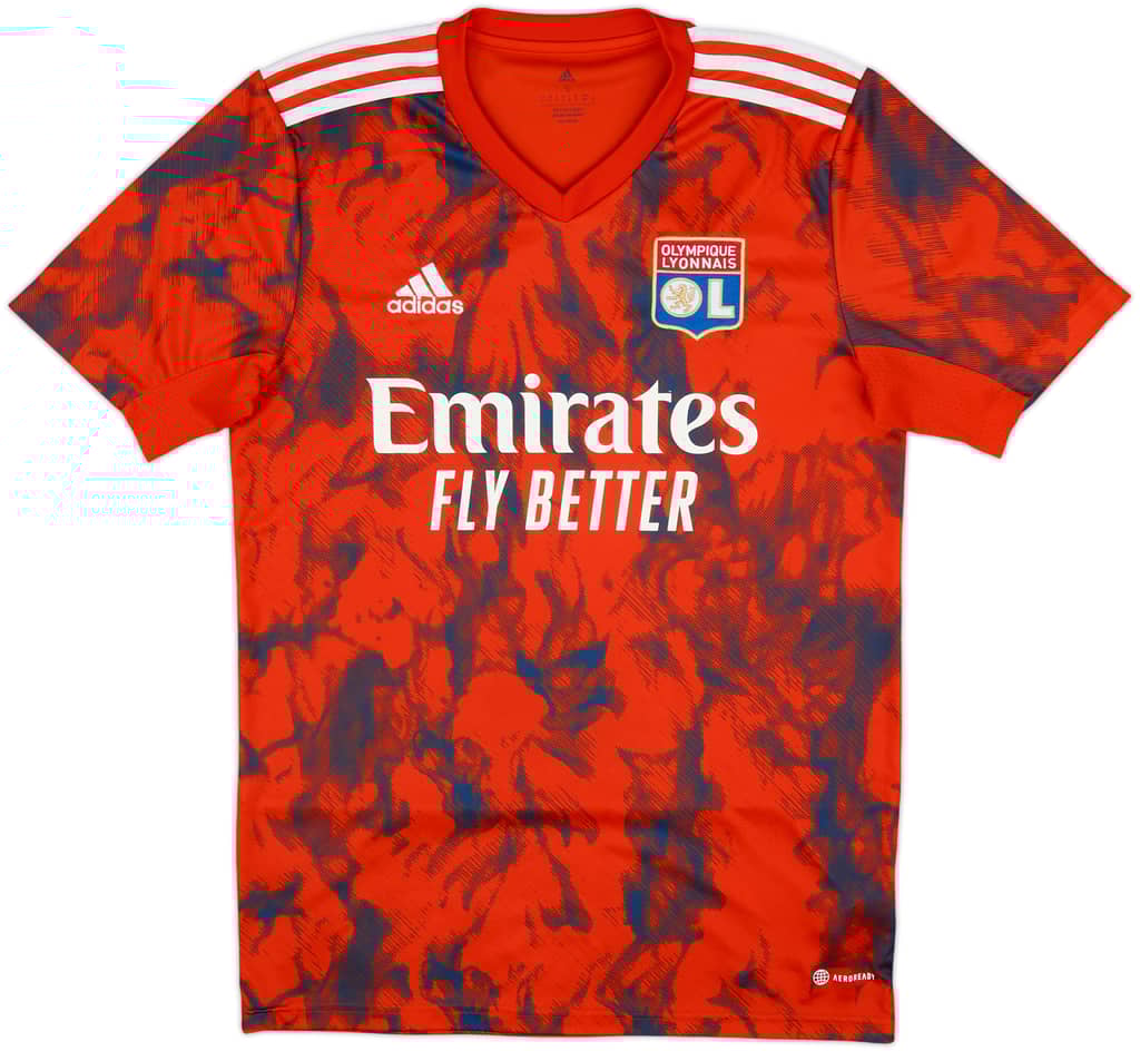 2022-23 Lyon Away Shirt - 7/10 - (S)