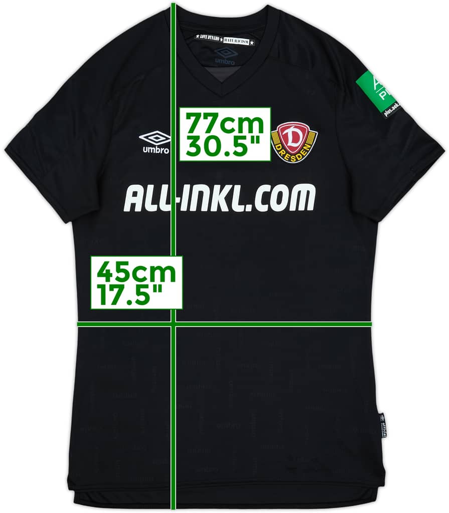 2021-22 Dynamo Dresden Away Shirt - 10/10 - (M)