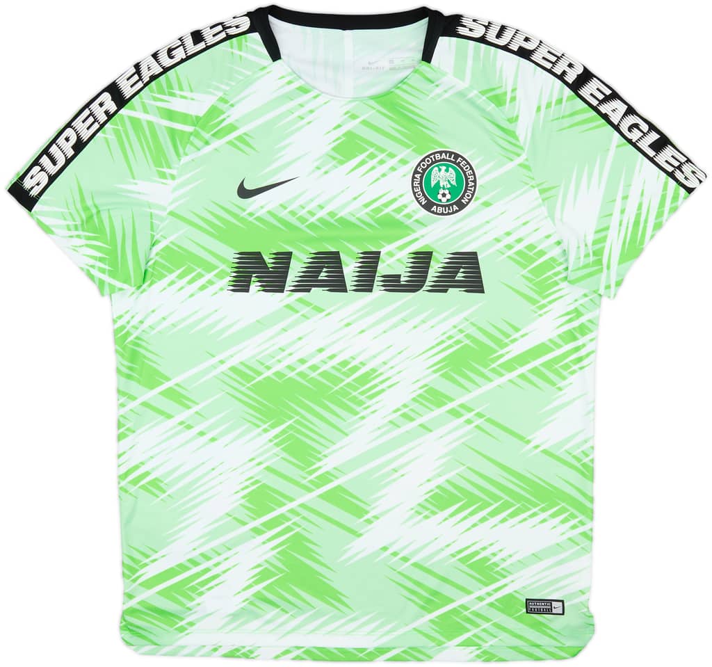 2018-19 Nigeria Nike Training Shirt - 10/10 - (XL)
