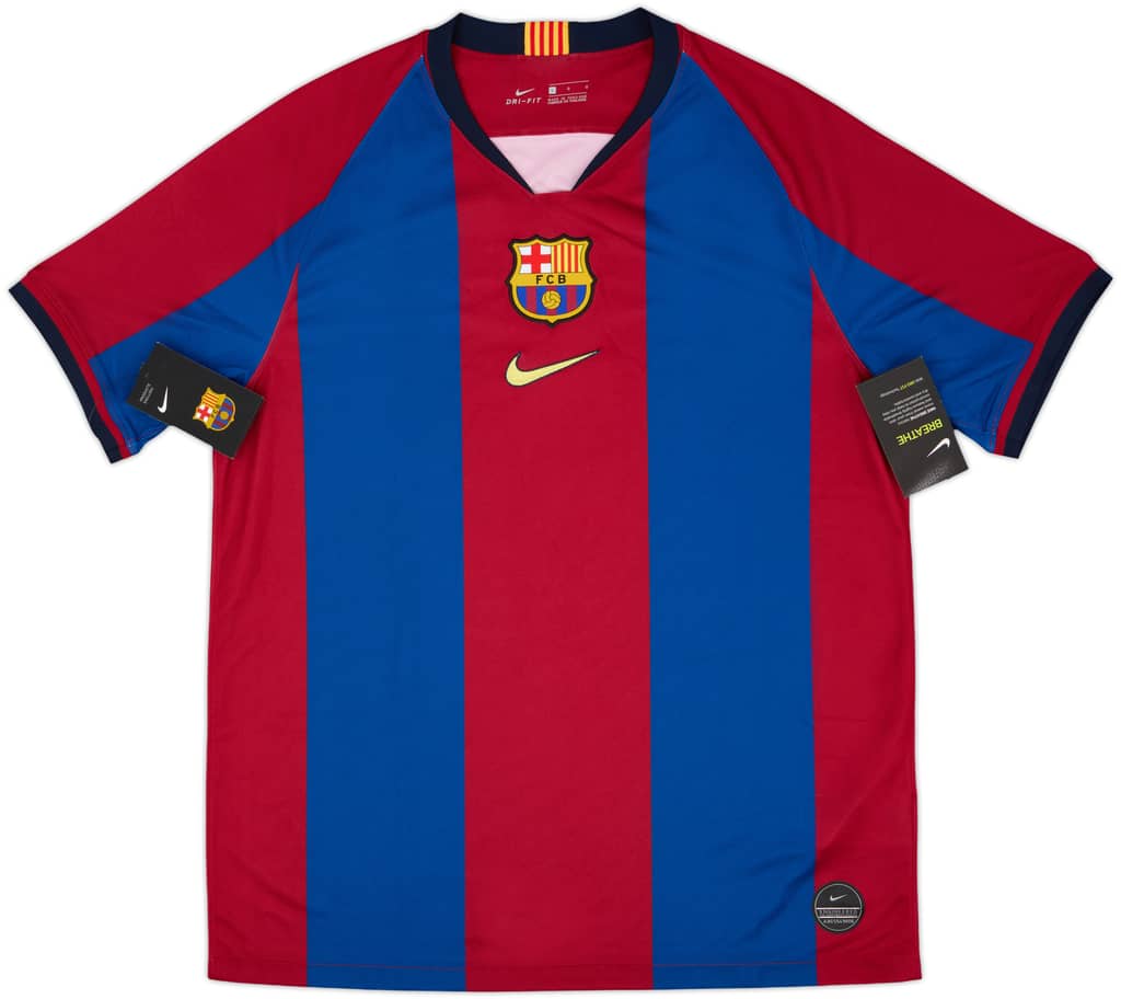 2019-20 Barcelona Nike Retro El Clasico Training Shirt (L)