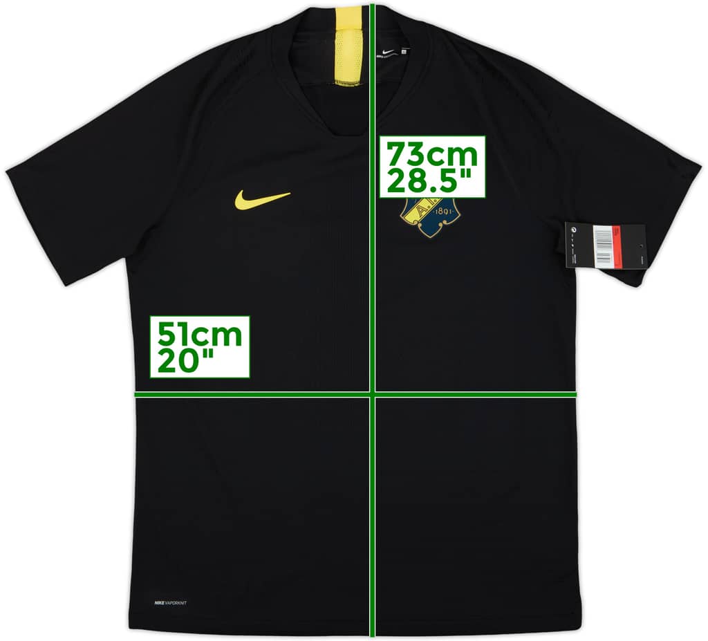 2019 AIK Stockholm Authentic Home Shirt (L)