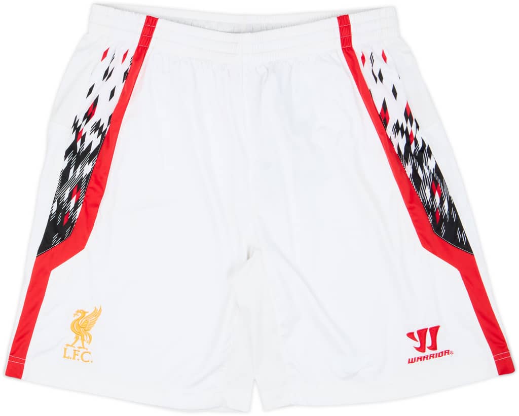 2013-14 Liverpool Warrior Away Shorts - 7/10 - (L)