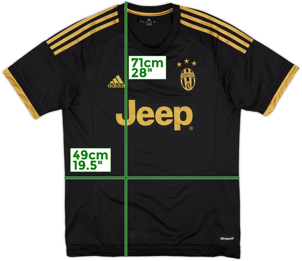 2015-16 Juventus Third Shirt - 8/10 - (M)