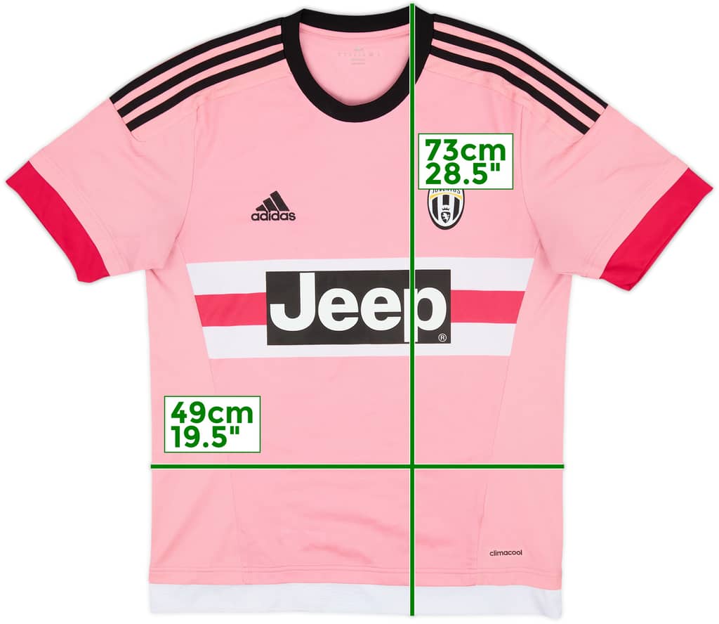 2015-16 Juventus Away Shirt - 8/10 - (M)